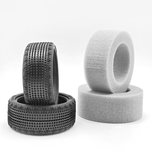 HotRace 1/10 Tires V1 Carpet 4wd Front, HR-003-0472