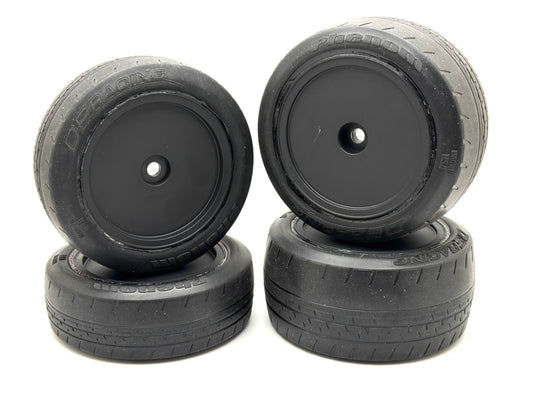 Go Fast Mounts - DE Phenom Rubber Tires with Inserts FR & RR (4)