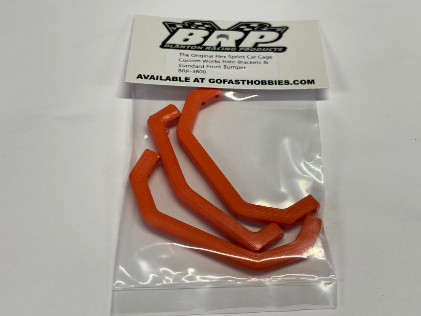 The Original Flex Sprint Car Cage - Custom Works Halo Brackets and Standard Front Bumper, BRP-3600