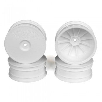 Speedline Buggy Wheels for TLR 22X-4 / Tekno EB410 / Front / WHITE / 4Pcs, DER-SB4-L4W