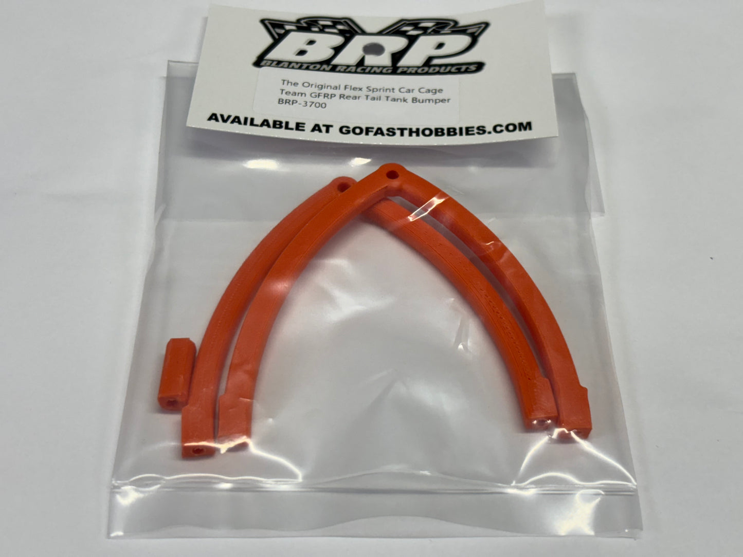 The Original Flex Sprint Car Cage - Team GFRP Rear Tail Tank Bumper, BRP-3700