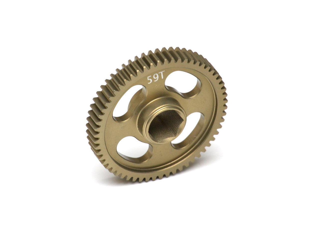 LOSI NASCAR GROM RACING SPUR GEAR 59T .05 MOD, LIGHTWEIGHT 7075, EXO2277