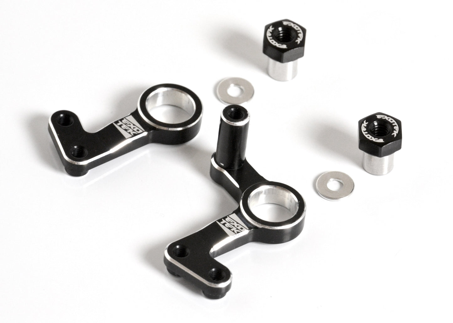 RC10 CLASSIC HD STEERING CRANKS, 7075 for use with M3 ball studs, EXO2364
