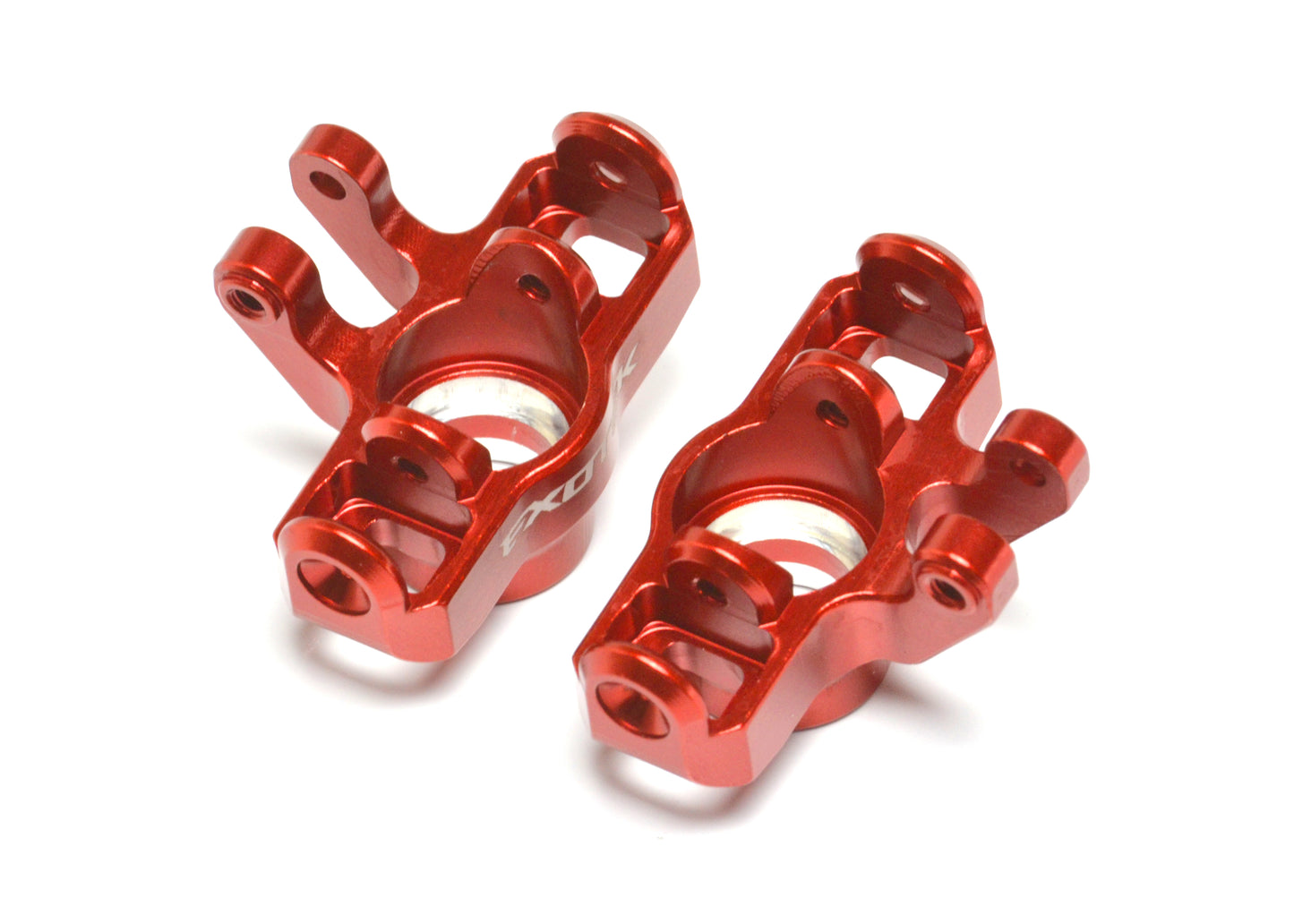 LOSI NASCAR GROM HD STEERING HUBS, 7075, EXO2366