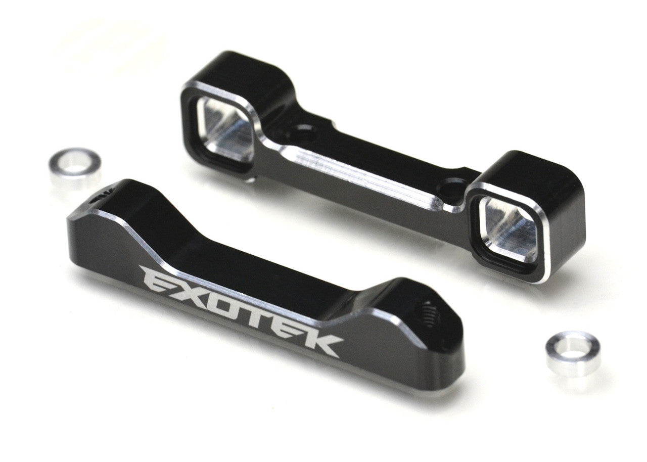 Losi 22S ARM MOUNTS, 1 pair 7075 for rear toe adjustments, not for the Sprint, EXO2067