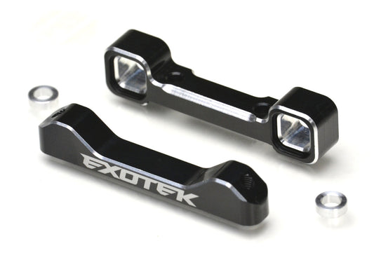 Losi 22S ARM MOUNTS, 1 pair 7075 for rear toe adjustments, not for the Sprint, EXO2067