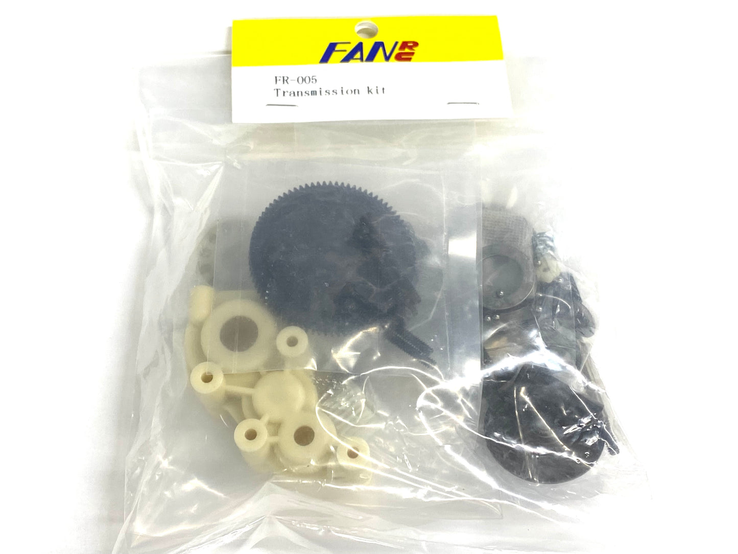 Fan RC Complete Transmission Kit (minus motor plate), FR-005
