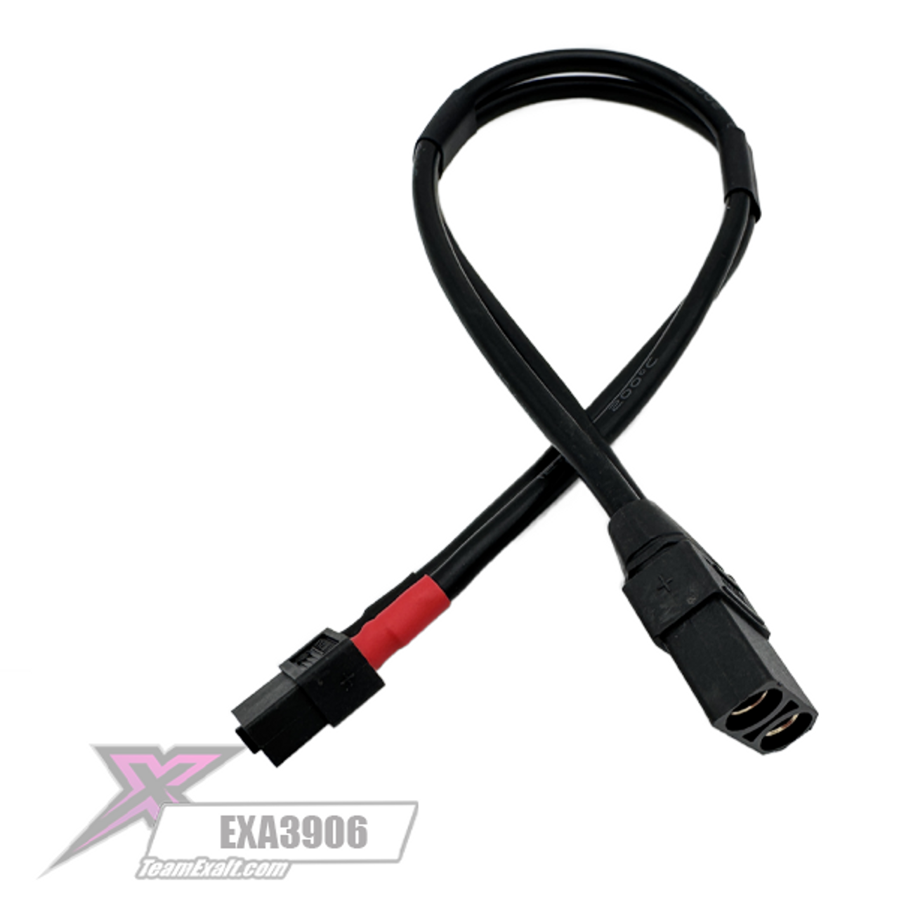 Team Exalt Female XT60 to Female XT90 300mm Charger Cable, EXA3906