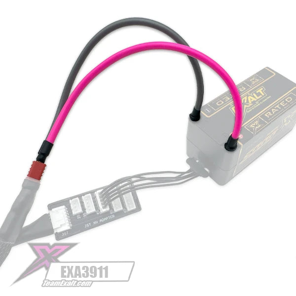 Team Exalt 2-6s ProCharge Deans to 5mm adapter, EXA3911