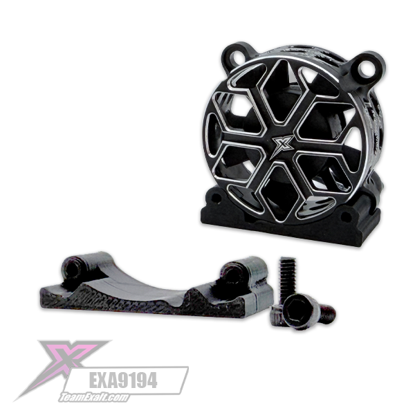 Team Exalt Pro Cool Max 40mm fan mount w/Hardware, EXA9194