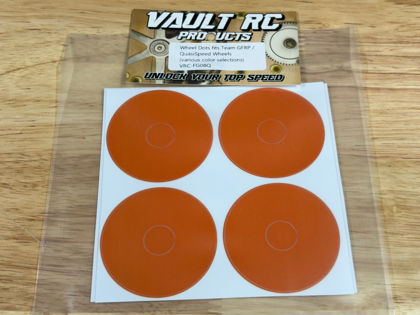 Wheel Dots fit QuasiSpeed Wheels, various color selections
