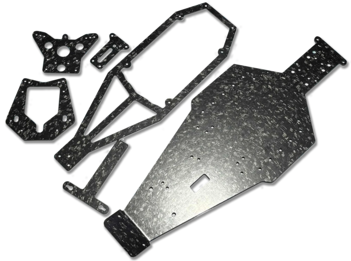 Fan RC Worlds Chassis Set, FR-0350