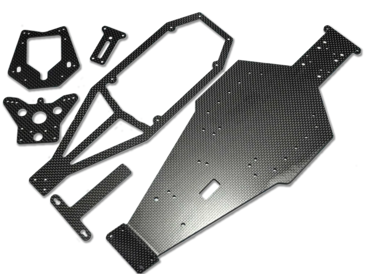 Fan RC Worlds Chassis Set, FR-0350