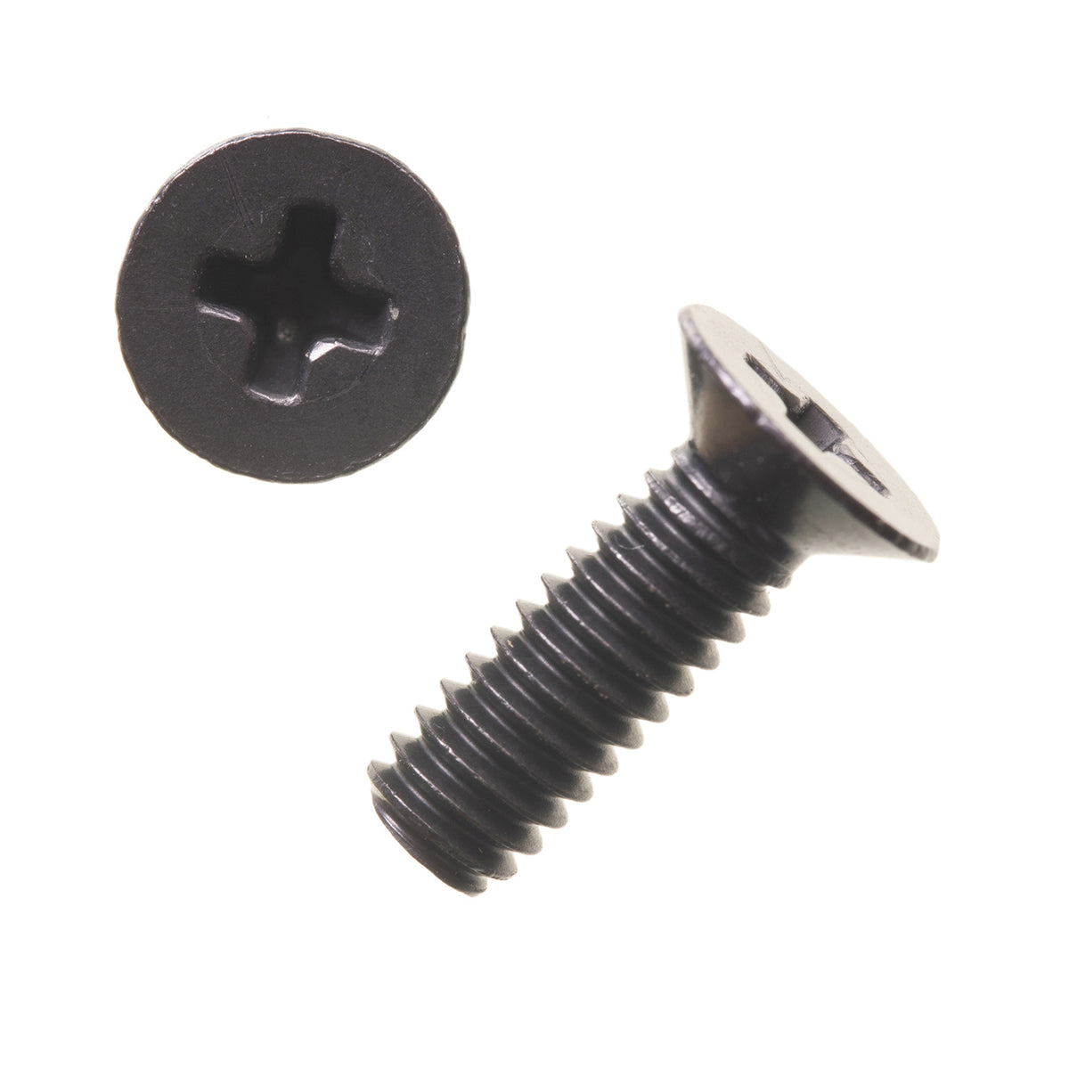 8-32 x 5/8 Aluminum Flat Head Phillips Screw 100 Degree (Qty. 10)