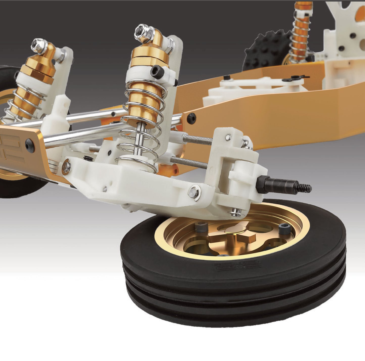 RC10 2025 Metallic Gold Special Edition Kit, ASC-6042