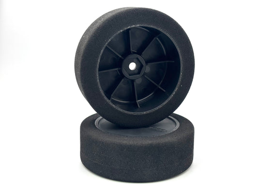 BSR Racing 2.4 Buggy Oval Offroad 12mm Hex Wheel Front Foam Tires (1/10 Scale)
