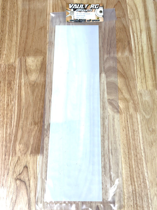 16" x 4" Flat Lexan Sheet 0.030, VRC-1024