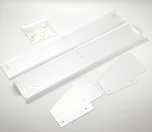Vault RC Deck Mount Late Model Spoiler Kit For 1/10 Buggy Bodies
