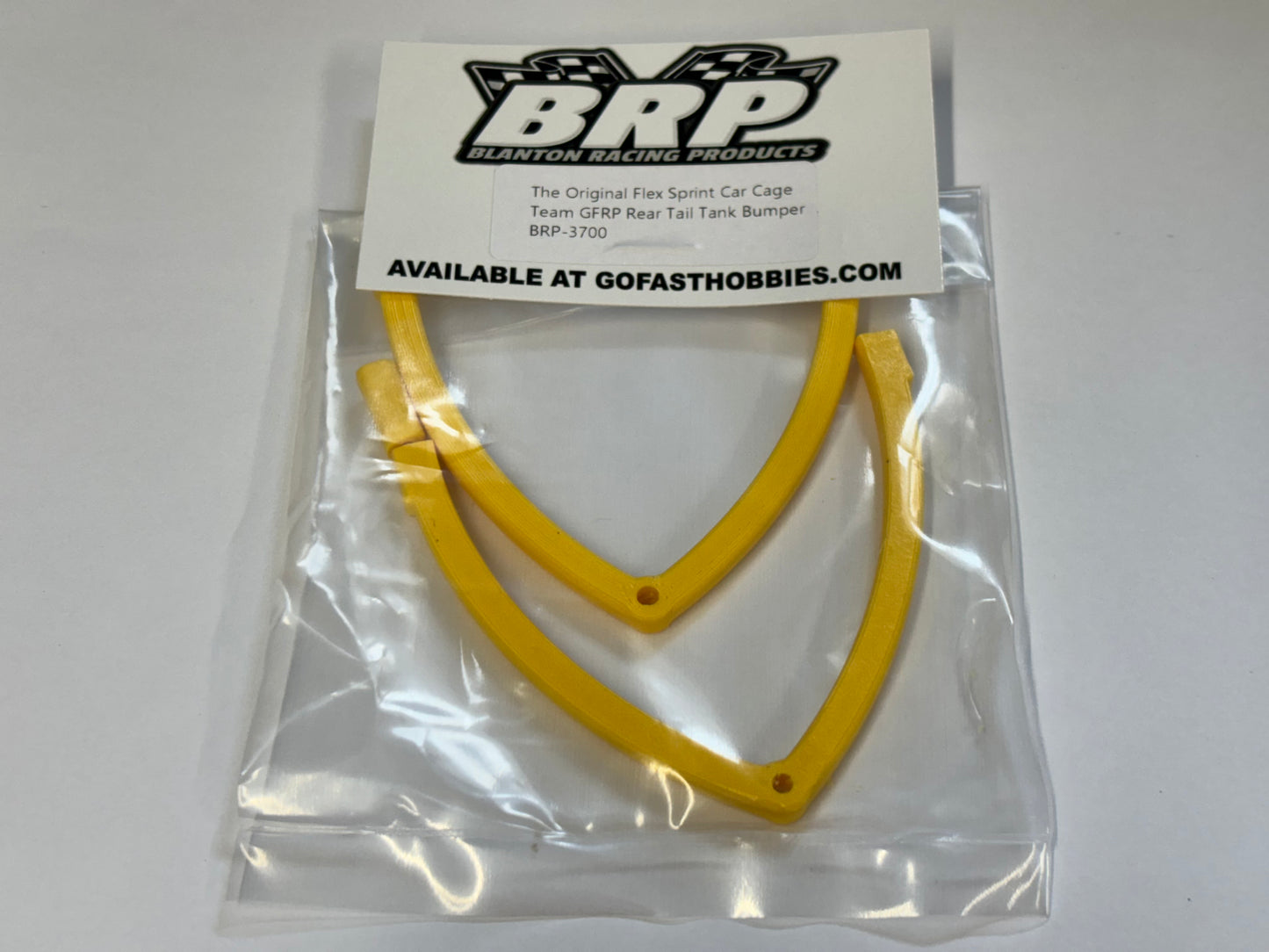 The Original Flex Sprint Car Cage - Team GFRP Rear Tail Tank Bumper, BRP-3700