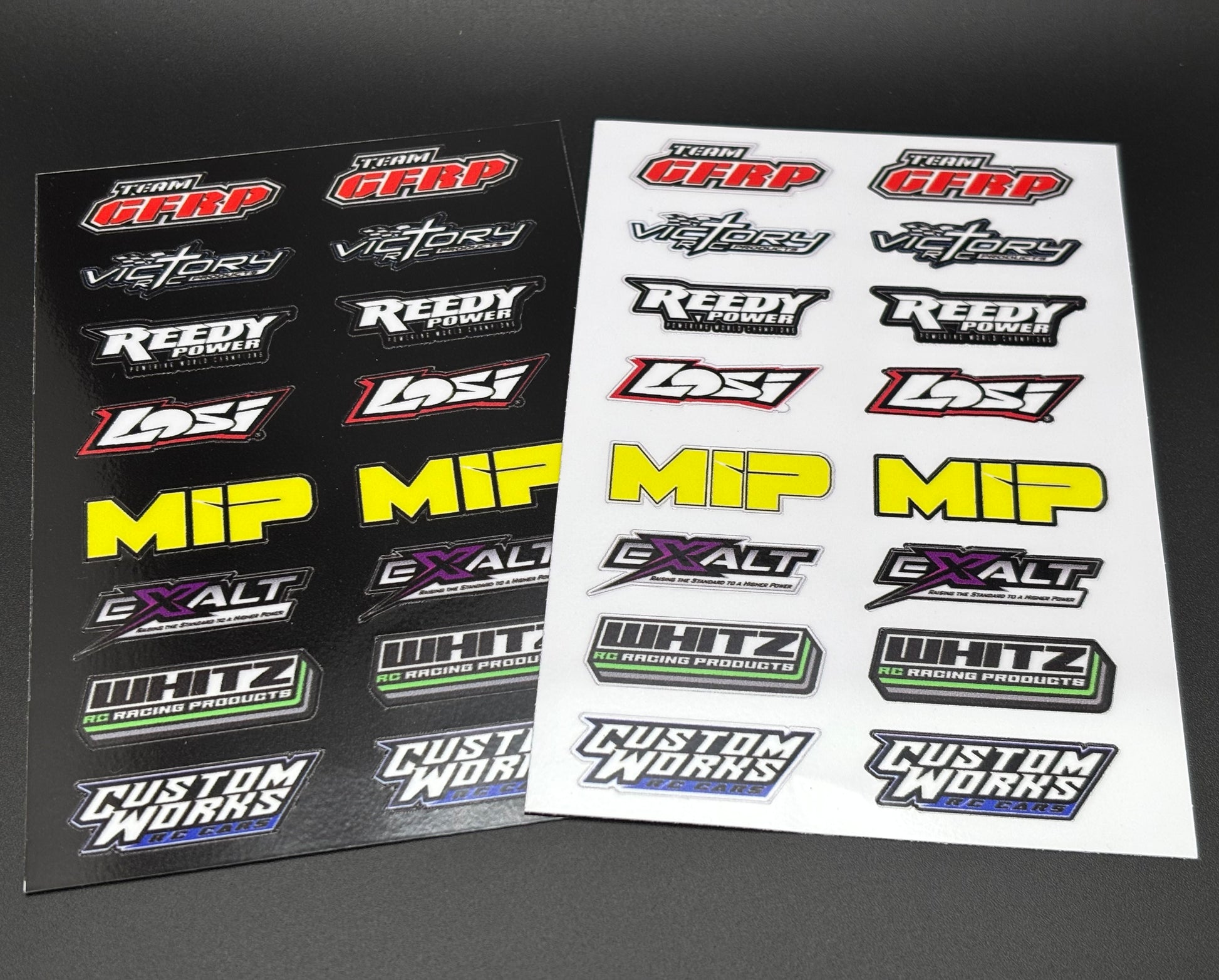 Contengency Sticker Victory RC Products RC Logos Contingency Decal Sticker Sheet, CC-9019 ...