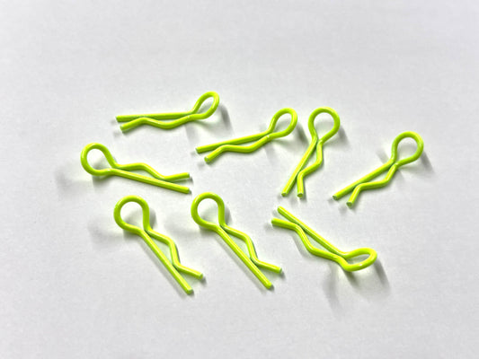 Fluorescent Body Clips (8), VRC-1310