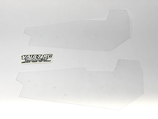 Vault RC GFRP Flat Sprint Car Side Panels, VRC-5040