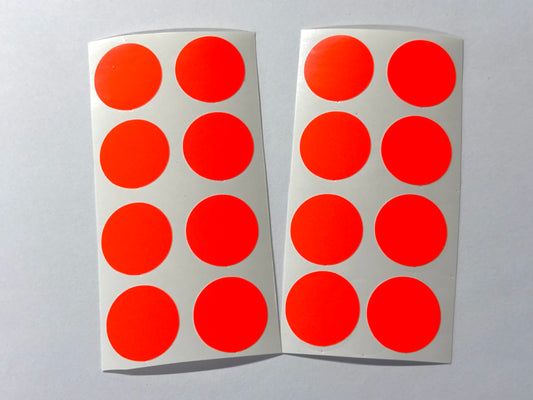 Wheel Dot Covers fit QuasiSpeed Wheel Dots, various color selections
