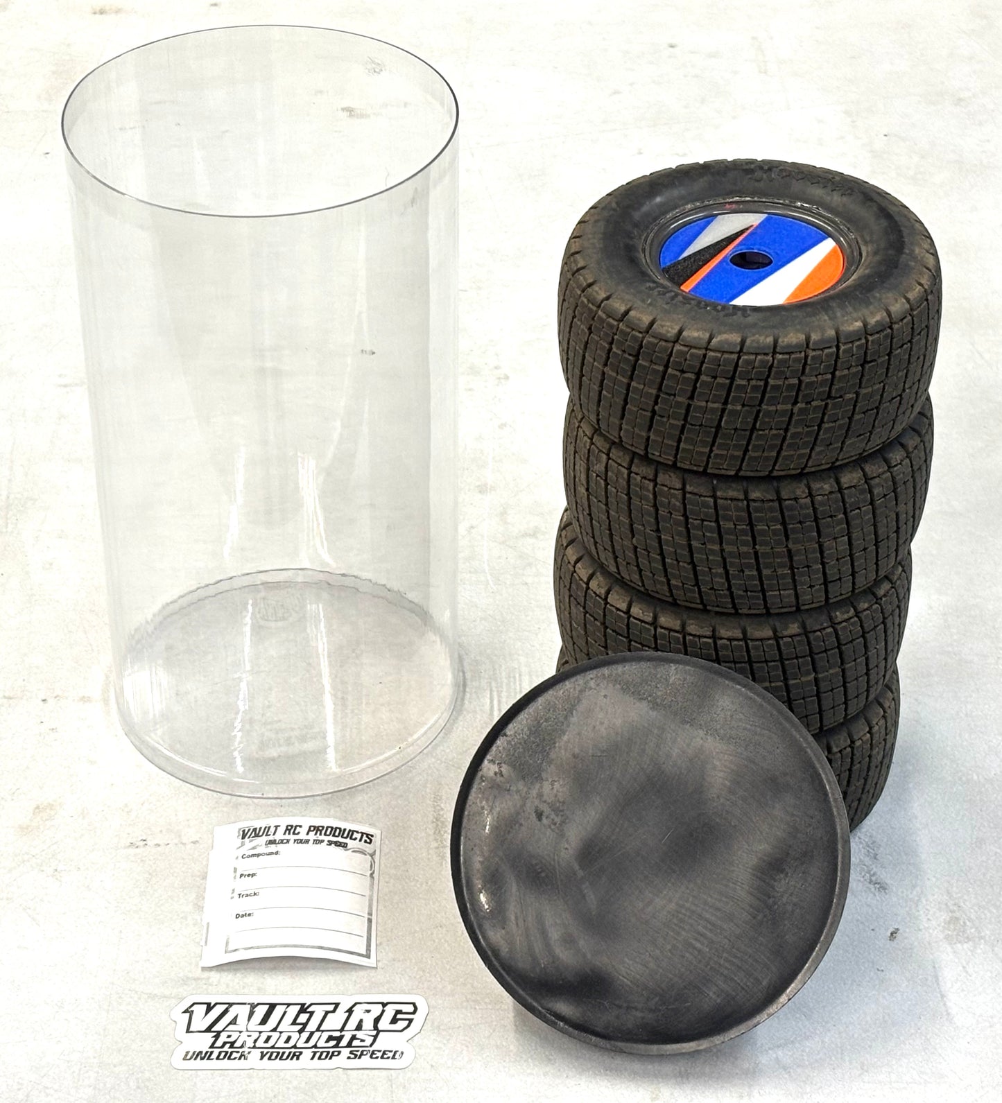 Tire Tube 4.5" dia x 8.25" long (1/10 SC Rubber Tires), VRC-1127