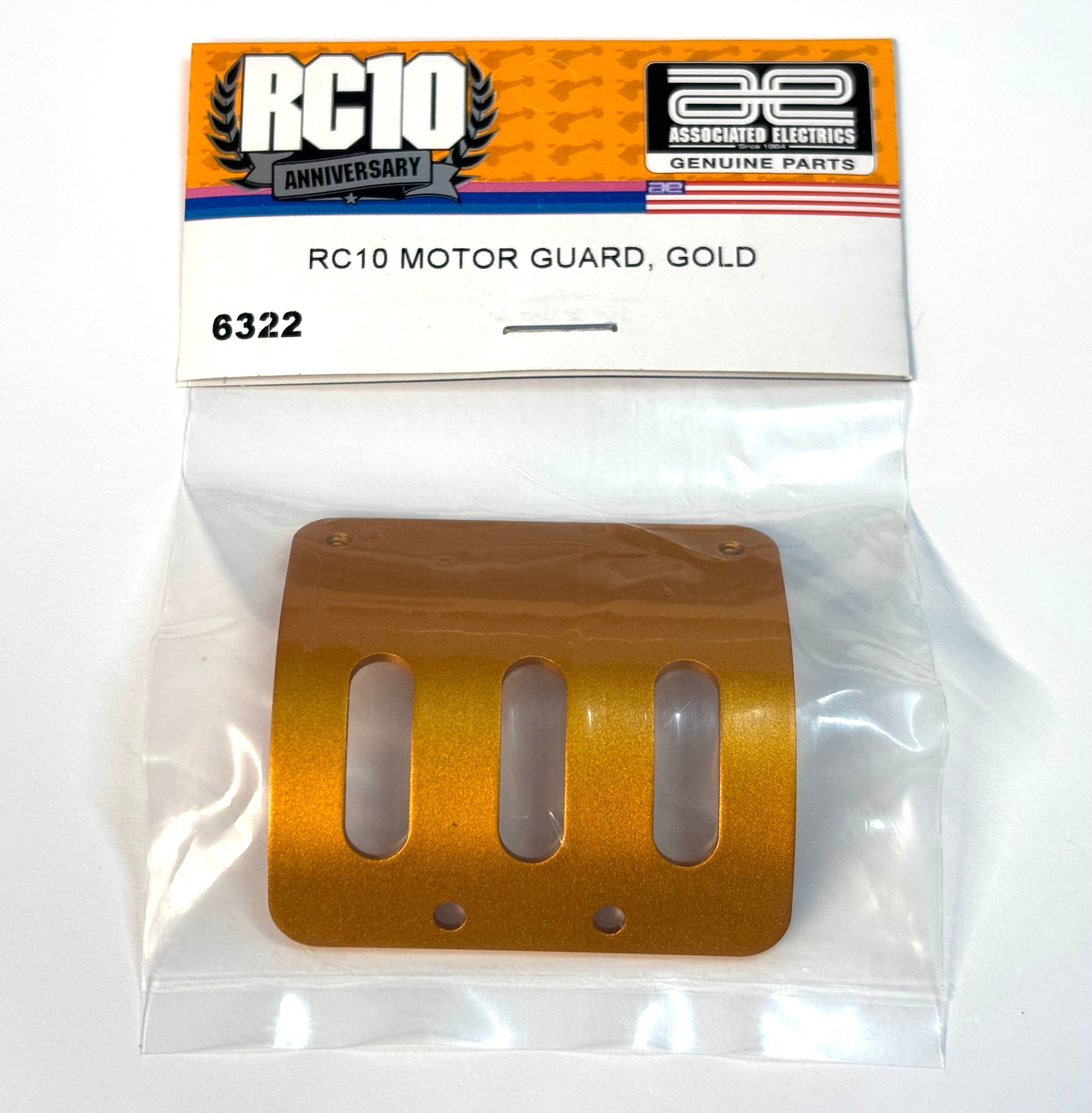 Team Associated RC10 Motor Guard, Gold, ASC-6322 – Go Fast Hobbies