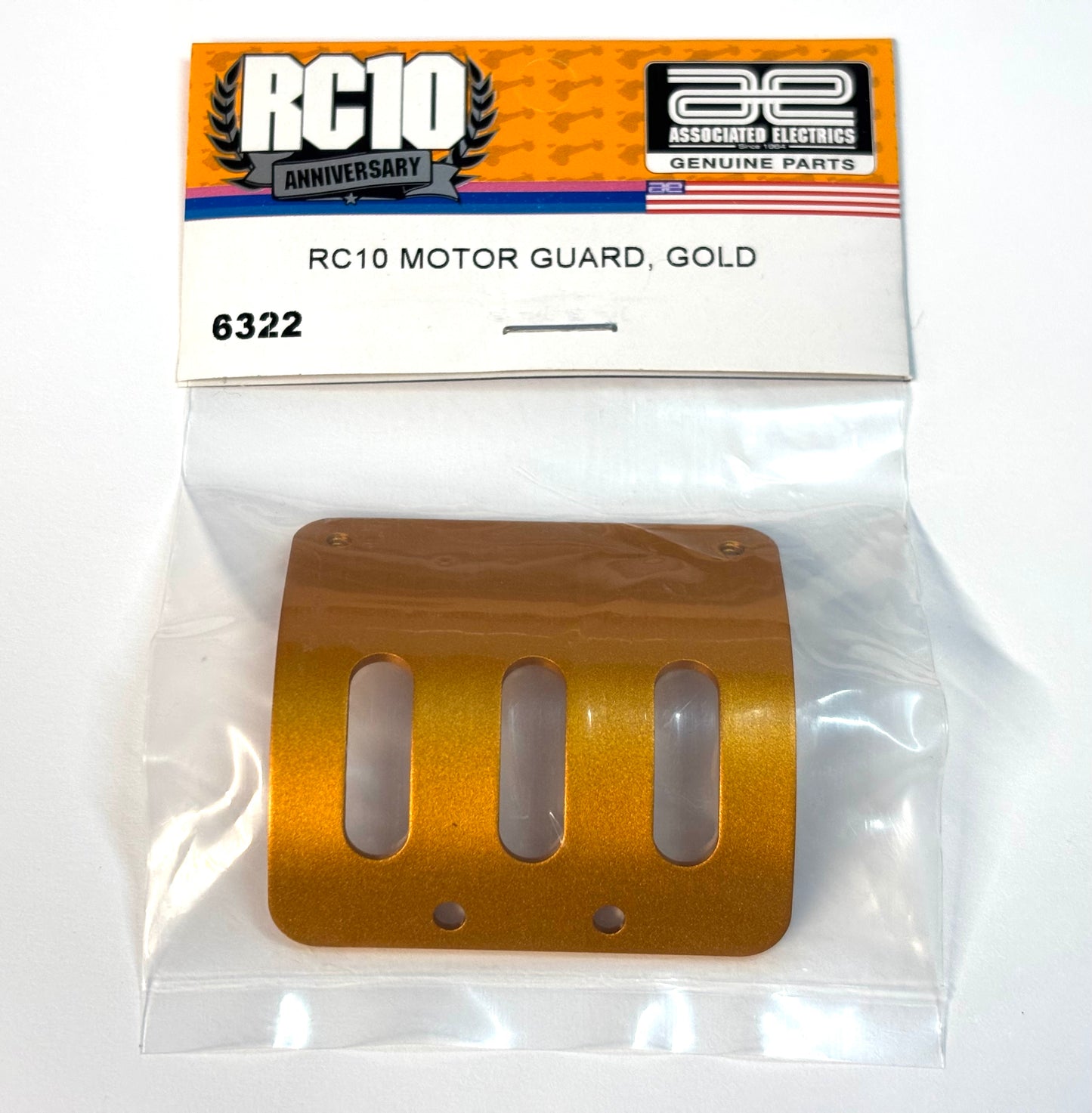 RC10 Motor Guard, Gold, ASC-6322