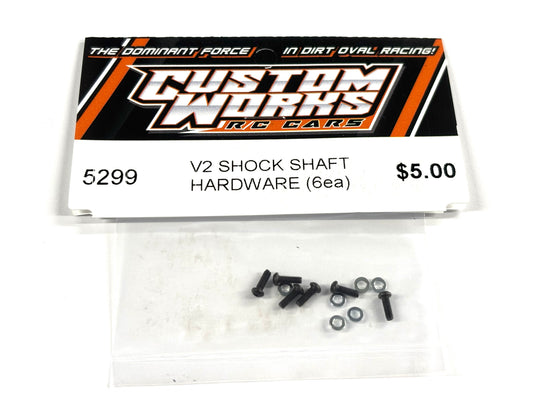 Custom Works V2 SHOCK SHAFT HARDWARE (6ea), CW-5299