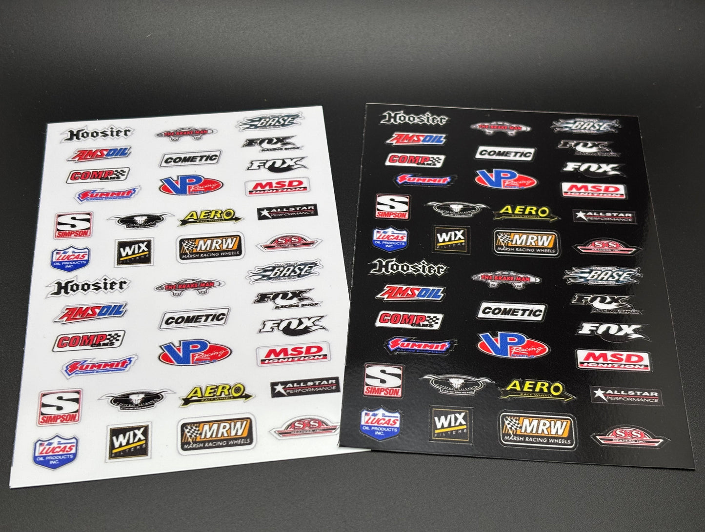 Contengency Sticker Victory RC Products Racing Logos Contingency Decal Sticker Sheet (logo ...
