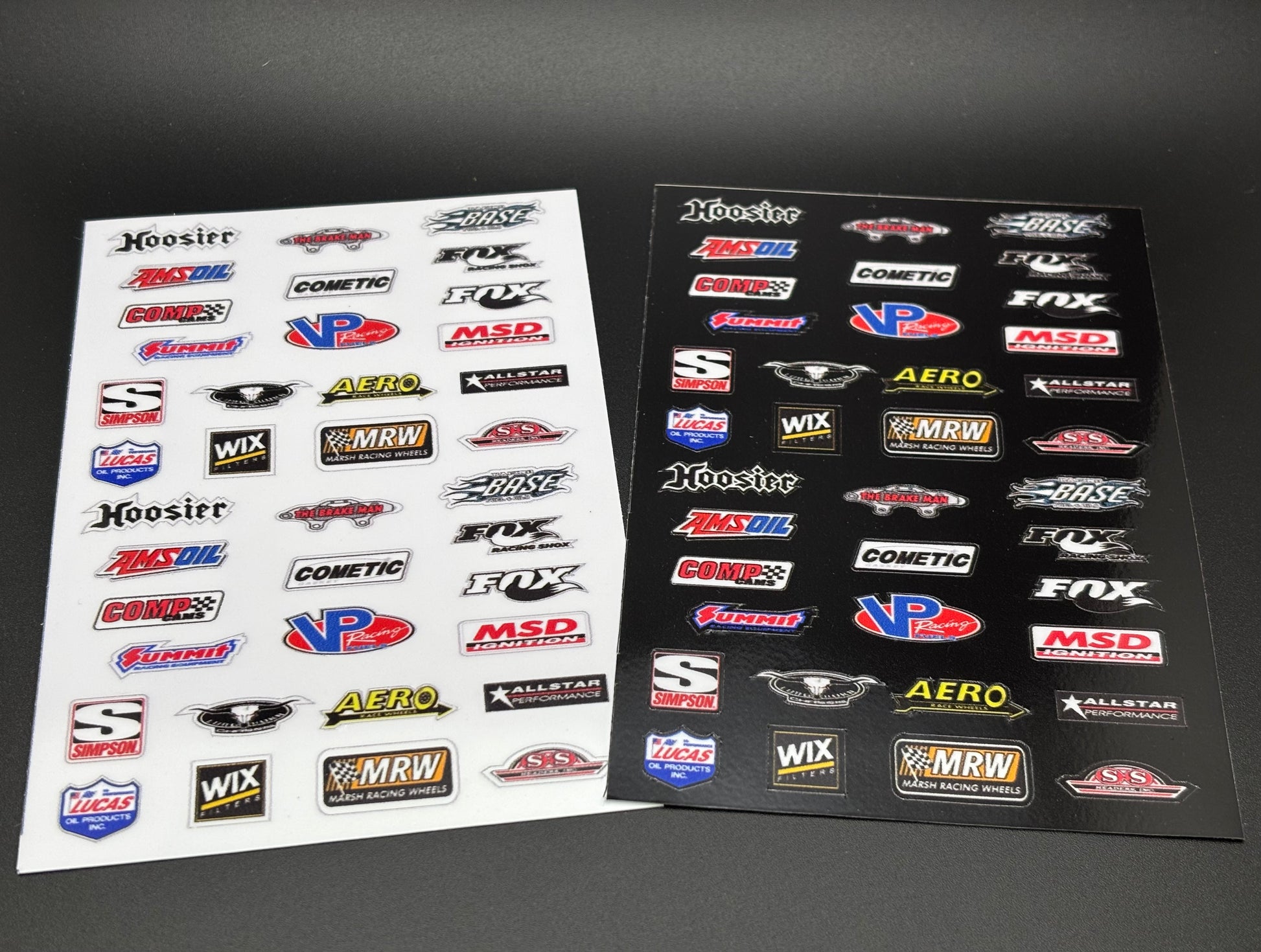 Contengency Sticker Victory RC Products Racing Logos Contingency Decal Sticker Sheet (logo ...