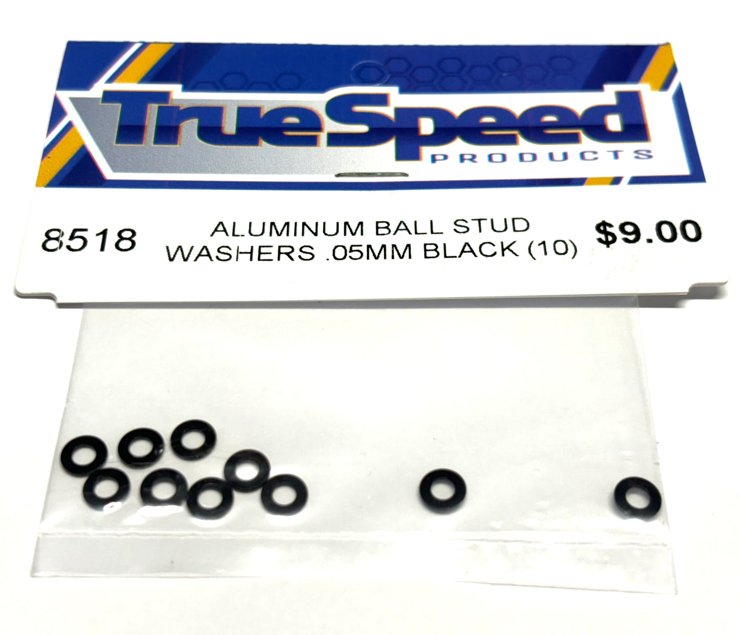Aluminum Ball Stud Washers 0.5mm (10)