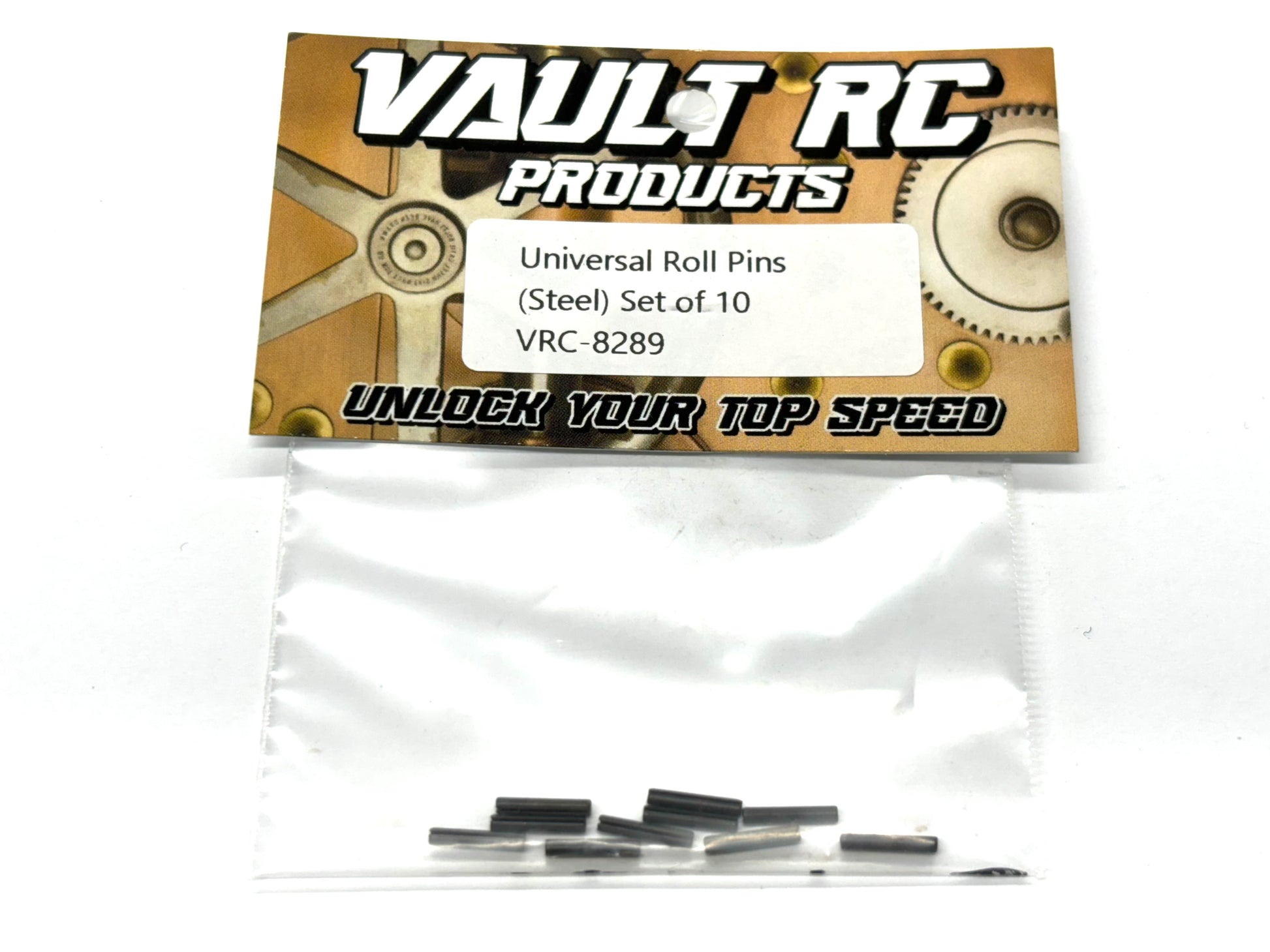 Ryan Clark Rc Pin Vault RC Products Universal Roll Pins (Steel) Set of 10, VRC-8289. Same ...