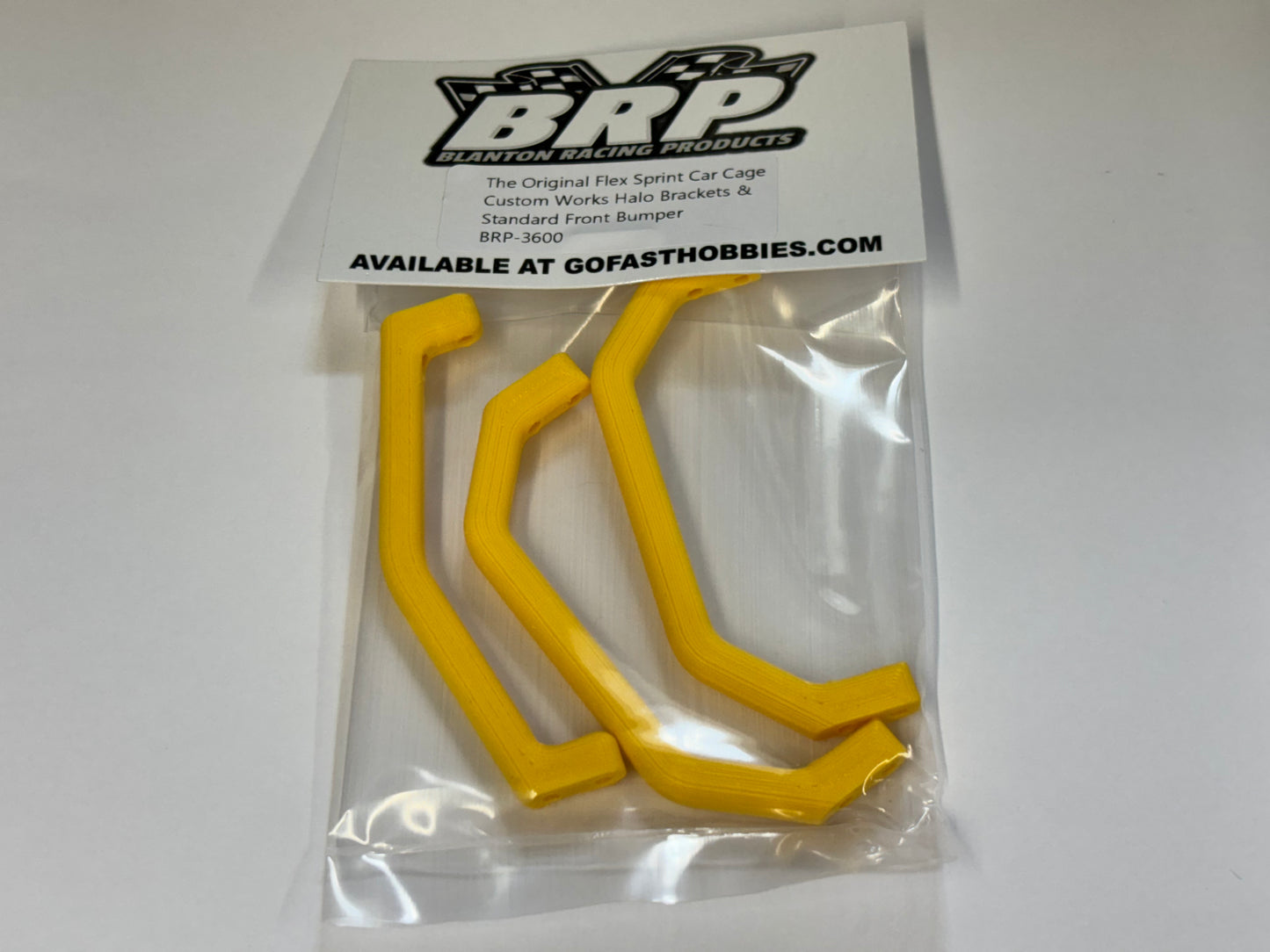 The Original Flex Sprint Car Cage - Custom Works Halo Brackets and Standard Front Bumper, BRP-3600