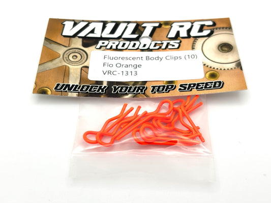 Fluorescent Body Clips (10), VRC-1310