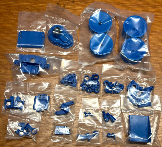 Fan RC Worlds Special Edition Blue Full Plastic Set (Less Arms), FR-011BU
