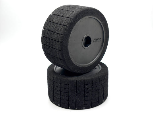 VAULT CUTS - TRUED AND GROOVED 3.05" BSR Racing 2.4 Buggy 12mm Hex Wheel Rear Foam Tires (1/10 Scale)