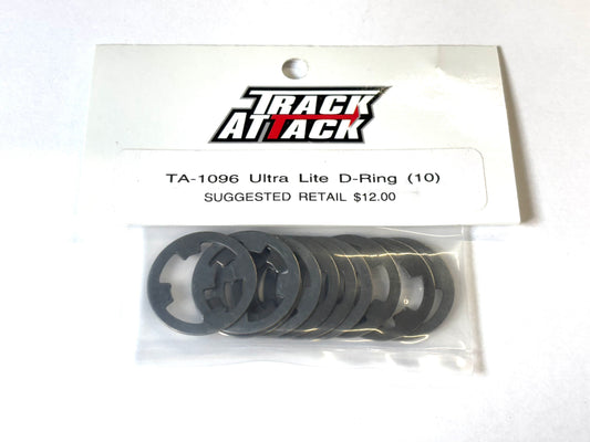 Track Attack Ultra Lite D-Rings (10), TA-1096