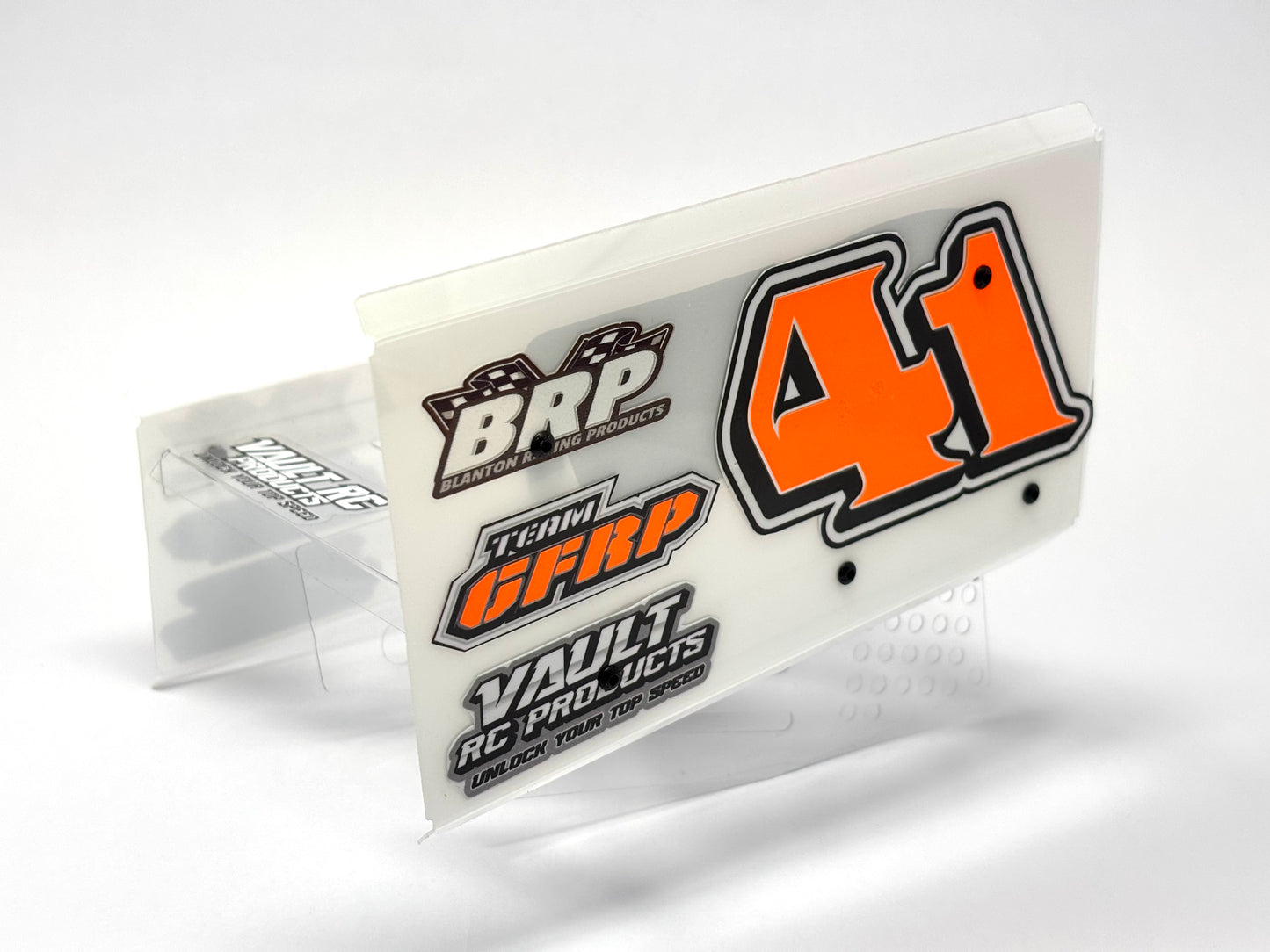 Vault RC Hurricane 7"x7" Flat Top Wing GFRP