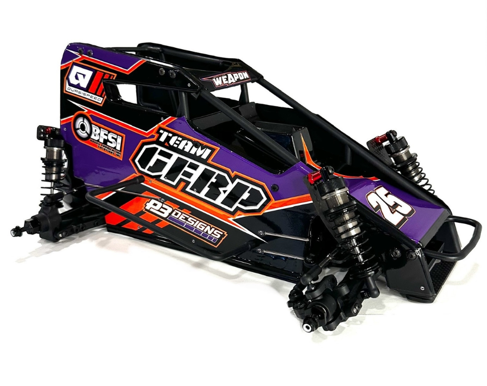 Grp Racing Body Team GFRP | RC Dirt Oval Drag Racing GFR1, Assailant, Assault, Apollo ...