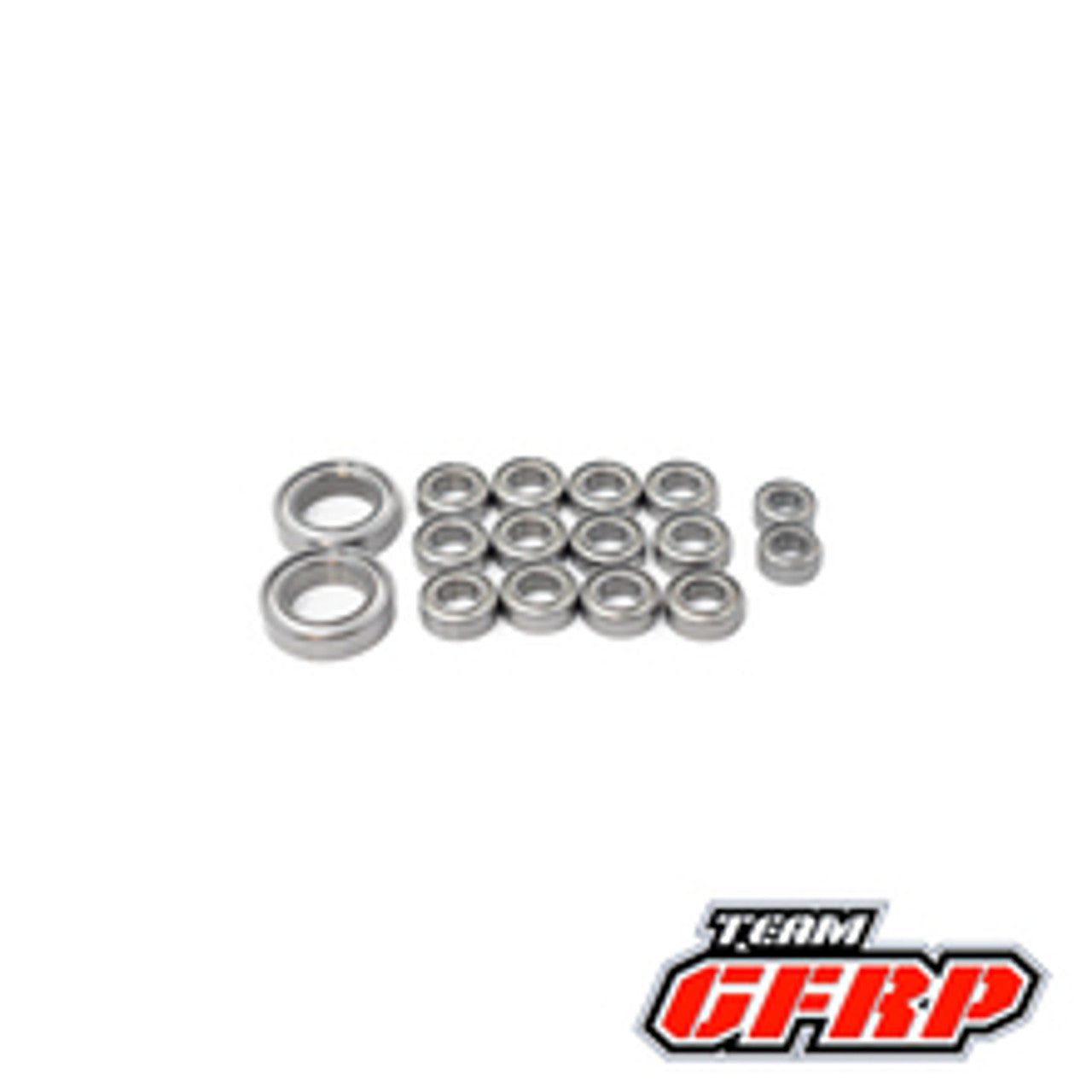 Team GFRP Fractional Dirt Oval Steel Bearing Kit Trans GFR2018 Go
