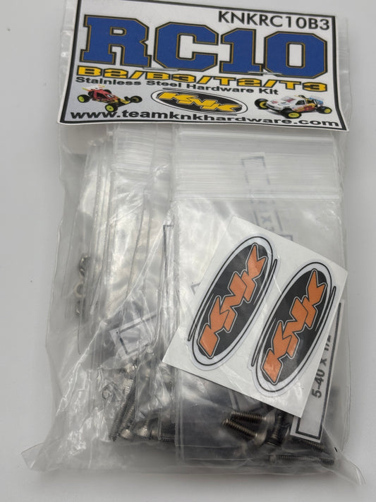 Stainless Kit for RC10 B2 / T2 / B3 / T3, KNKRC10B3