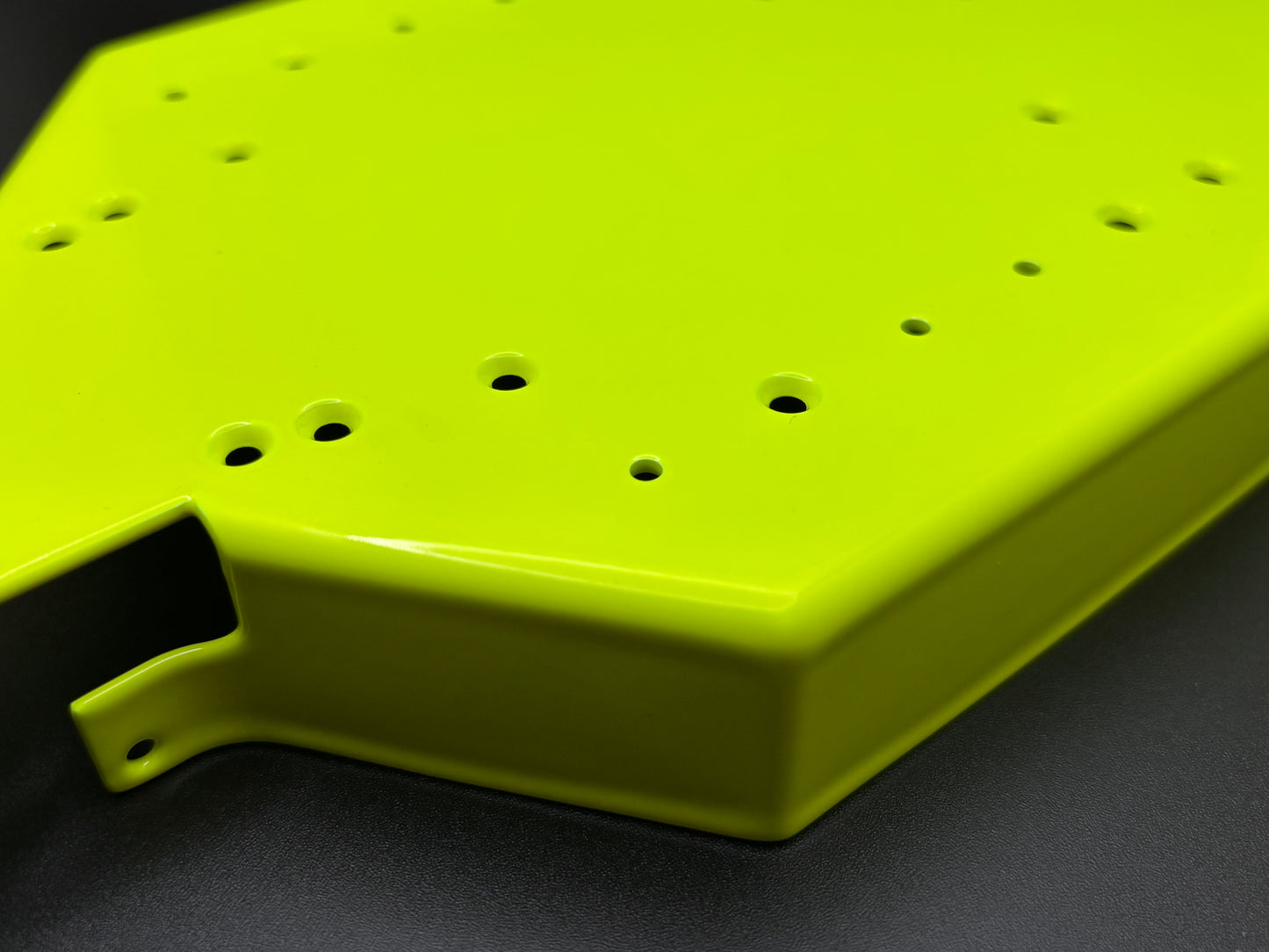 Associated RC10 Powder Coated Tub Chassis, Nose Plate, Motor Mount (Available End of Oct)