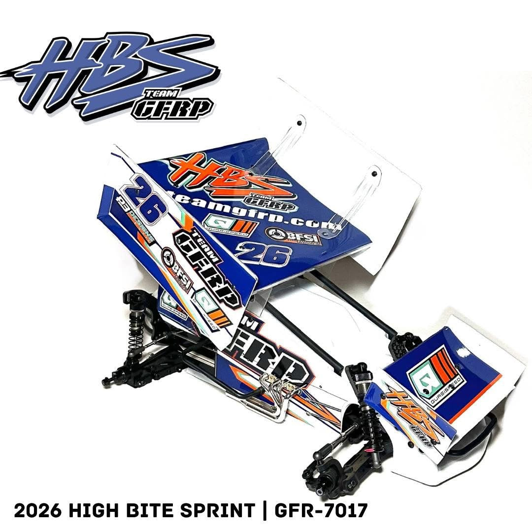 Team GFRP 2026 HBS High Bite Sprint Car Kit, GFR-7017