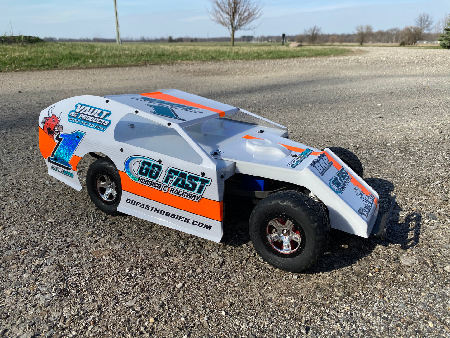 Viper Traxxas HCG Slash Modified Complete Body Kit w/ Mounts and Bumper, VRC-9001
