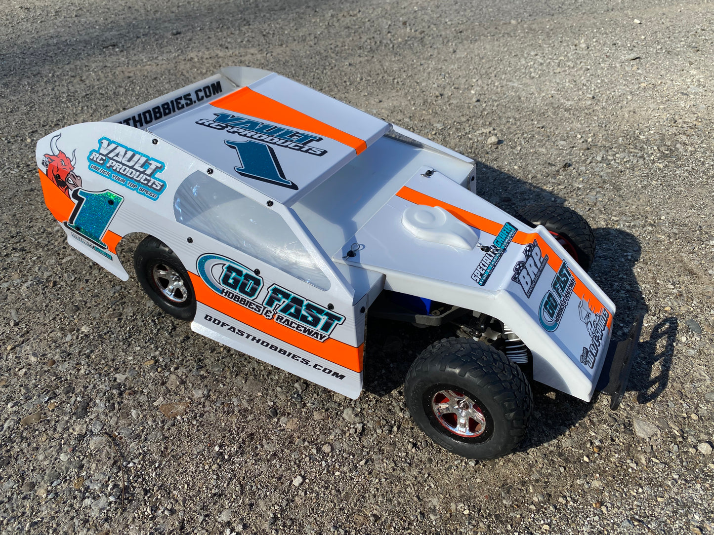 Viper Traxxas HCG Slash Modified Complete Body Kit w/ Mounts and Bumper, VRC-9001