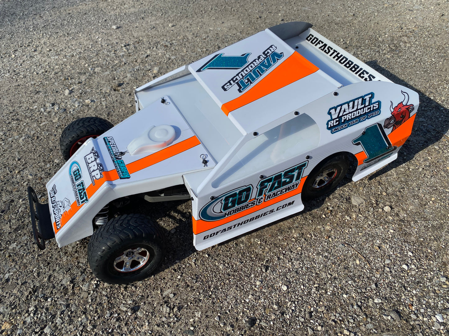 Viper Traxxas HCG Slash Modified Complete Body Kit w/ Mounts and Bumper, VRC-9001