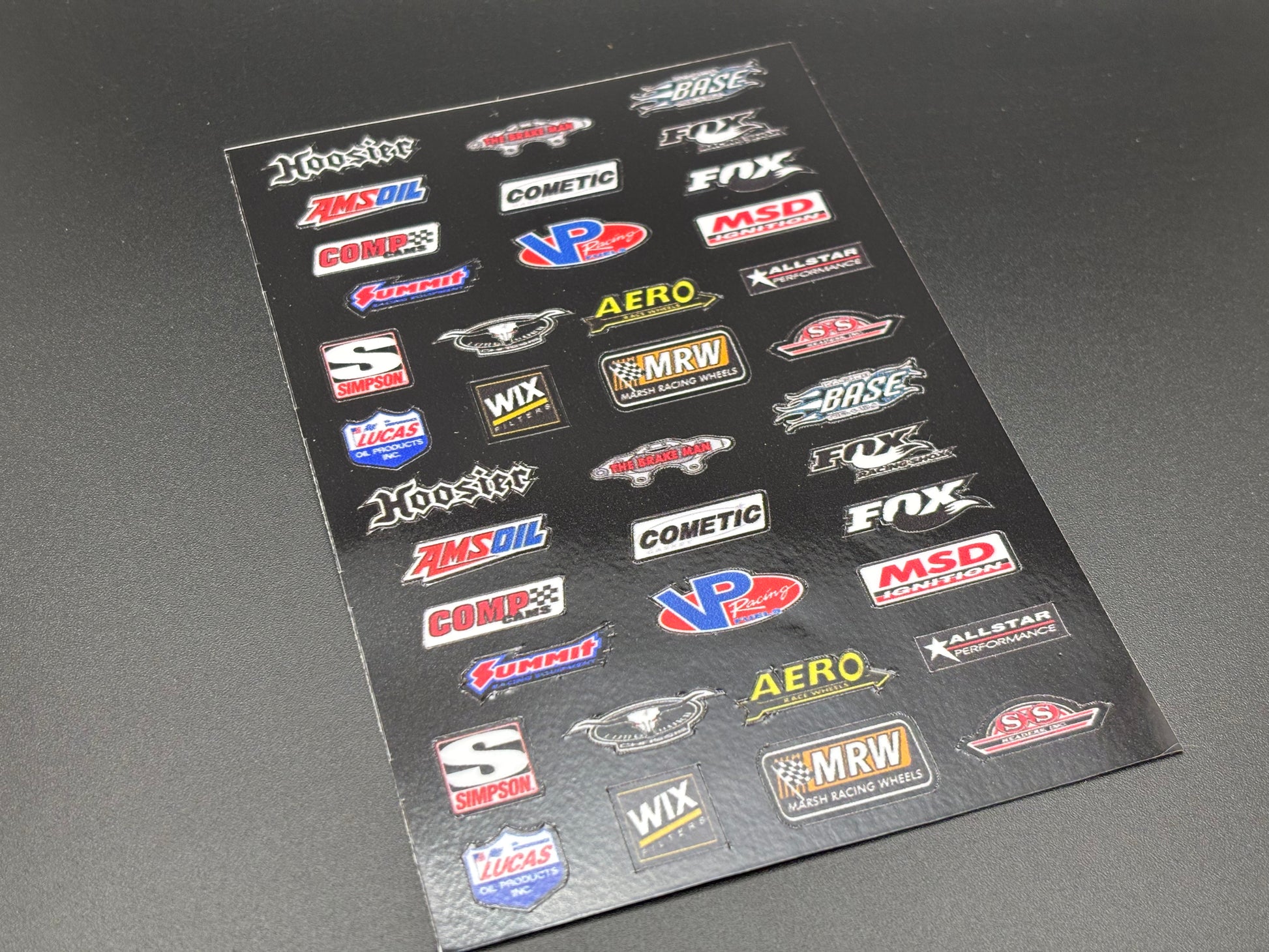 Contingency Stickers Racing Victory RC Products Racing Logos Contingency Decal Sticker Sheet (logo ...